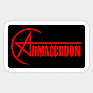 ARMAGEDDON Sticker